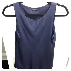 Theory “Brusco Lifestyle” Navy Blouse